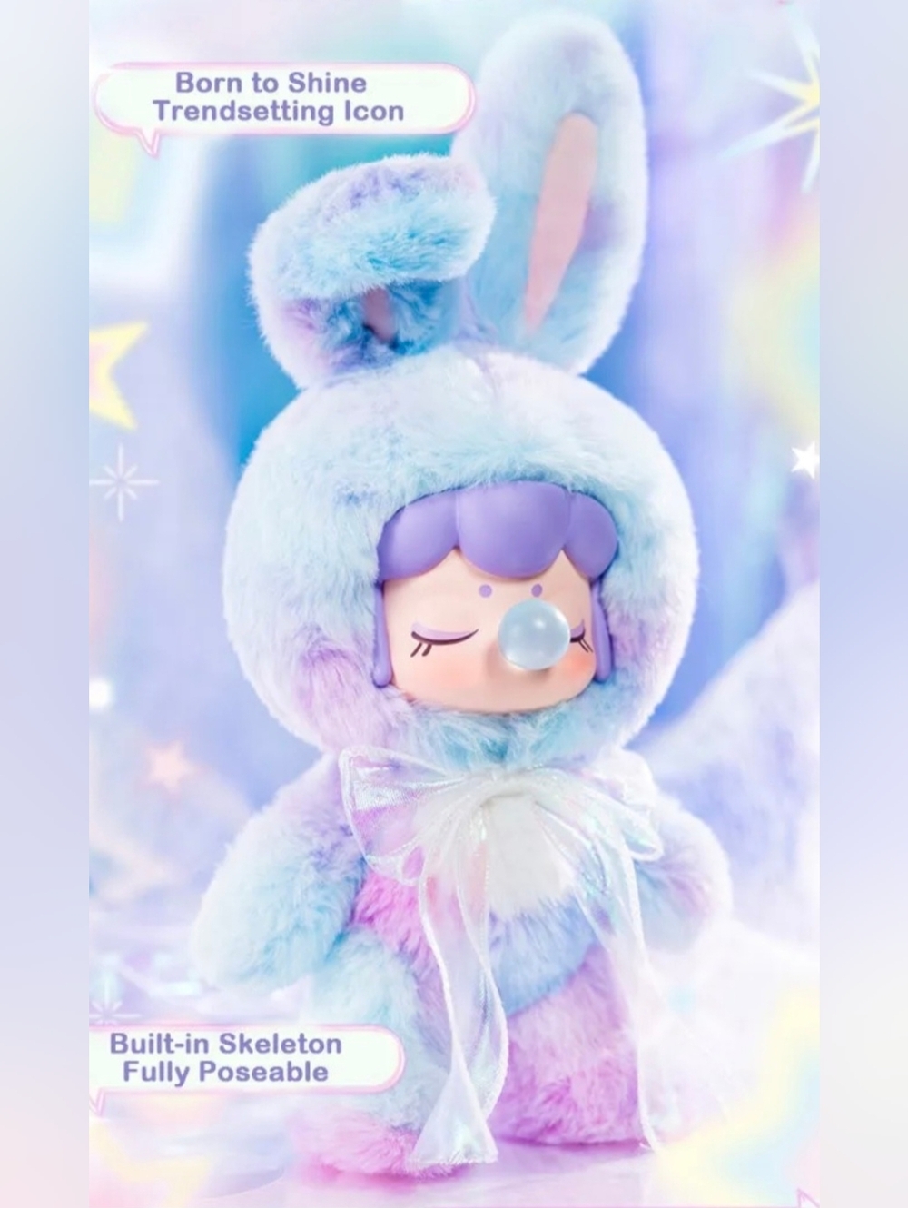 Nanci Shining Bunny Series Plush "Purple Dreamer" - Picture 7 of 15
